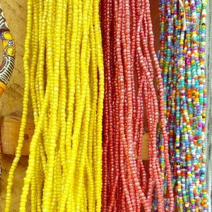 African waist beads